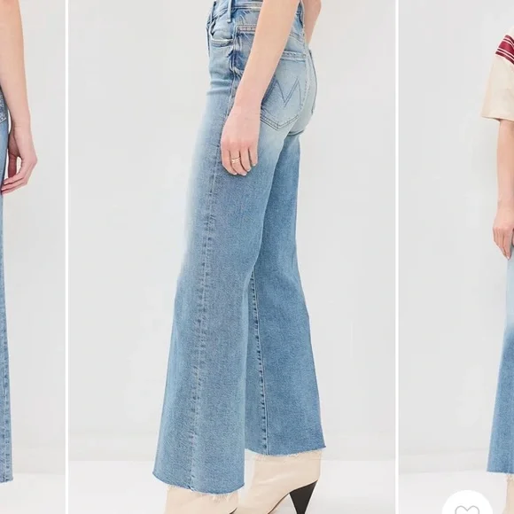 MOTHER The Hustler Roller Fray Jeans 28 - Picture 3 of 9